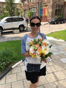 Доставка цветов ColorFlowers — фото покупателя