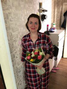 Доставка цветов ColorFlowers — фото покупателя