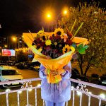 Букет "Цветная осень" фото
