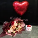 Букет на День Святого Валентина фото