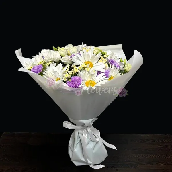 Букет цветов "Зефирка"