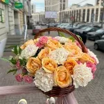 Корзина цветов "Цветочное Чудо"