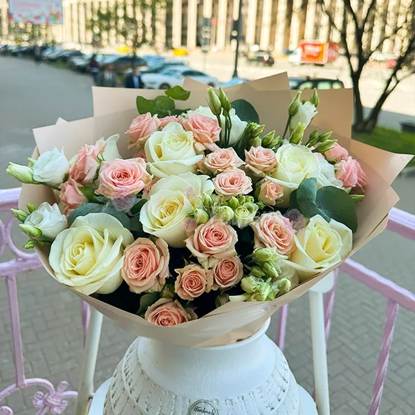 Букет цветов "Улыбка весны"