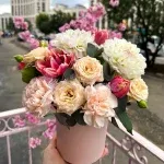 Шляпная коробка "Нежное утро"
