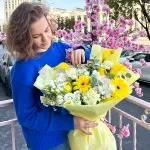 Букет цветов "Доброе утро!"