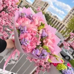 Букет «Розовая акварель»